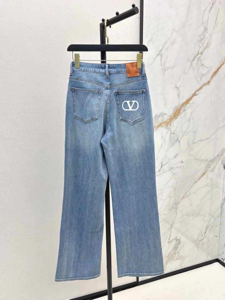 발렌티노 여성 데님팬츠