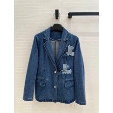발렌티노 여성 데님자켓