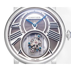 **Cartier 까르띠에 까르띠에 Rotonde Tourbillon Mysterieux 시리즈**