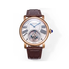 **Cartier 까르띠에 까르띠에 Rotonde Tourbillon Mysterieux 시리즈**
