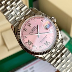 Rolex 롤렉스 롤렉스 로마숫자 핑크다이얼