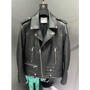 입생로랑 남성 라이더 가죽자켓 (양가죽) / ★프리미엄퀄리티 | YSL |
