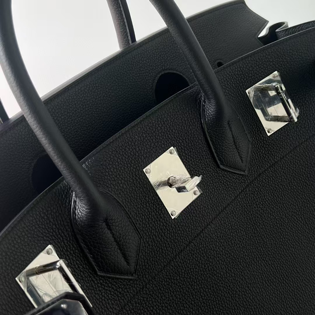 에르메스[올수공] 버킨백 40cm 오타크로와 /토고/블랙/실버버클 | HERMES |