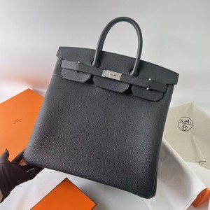에르메스[올수공] 버킨백 40cm 오타크로와 /토고/블랙/실버버클 | HERMES |