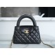 샤넬 켈리백 스몰 / 탑핸들 /  카프스킨 블랙 | CHANEL | 팬더샵